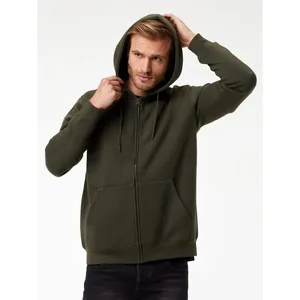 Sudadera con Capucha y Cremallera Vega Personalizada para Artículos Promocionales - Product Image 2