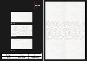 Azulejos de pared digitales esmaltados de cerámica de alta calidad de 300x600mm, diseño moderno antibacteriano para superficies interiores y exteriores de hoteles - Product Image 2