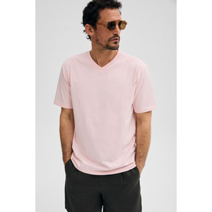 T-shirt à col en V pour homme GRIMELANGE Almeri, 100% coton doux - Product Image 3