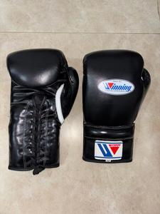 Gants de boxe gagnants noirs meilleur vendeur conception sur mesure de haute qualité gants de boxe gagnants gants de sparring de boxe SI-BG-29 - Product Image 4