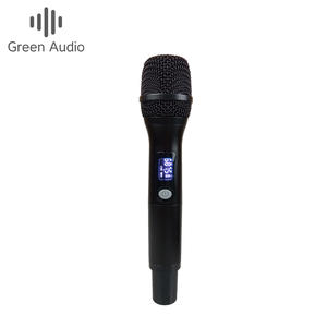 ステージチャーチパーティーショー用に調整可能なGAW-AS98デュアルワイヤレスマイクUHFカラオケマイク周波数 - Product Image 3