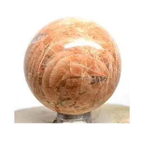 Hot sale Beautiful Orange Moonstone Spheres/Balls for Metaphysical Healing and Decoration Purposes at reasonable Price