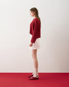 Jupe mi-longue en jean décontractée pour femme de haute qualité, taille naturelle, anti-froissement, séchage rapide, design par Routine, toutes saisons - Product Image 5