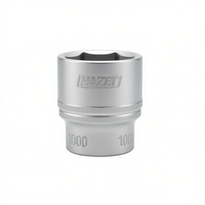 Hazet 3/4'' Short 6-Point Metric Square <b>Socket</b> - Product Image 2