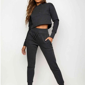 Conjunto de chándal OEM para mujer, ropa informal, secado rápido, transpirable, cómodo, personalizado, ajustado, chándales y chándal para mujer - Product Image 5