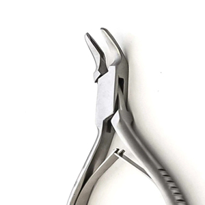 Doble acción hueso Rongeur 17cm Luer recto y curvo tipos de alta calidad de acero inoxidable instrumentos ortopédicos quirúrgicos - Product Image 4