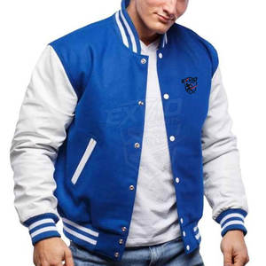 Vêtements d'hiver confortables et chauds pour hommes, veste d'hiver coupe-vent respirante, veste en cuir à manches longues pour hommes, veste de style universitaire à prix raisonnable - Product Image 3