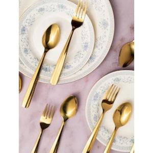 Juego de Cubiertos Ultra Suaves con Bordes Aerodinámicos y Construcción de Metal de Primera Calidad para Momentos Elegantes de Comedor en Casa, de la India - Product Image 3