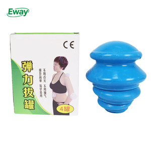 SentryMed Kit de ventouses en silicone, ventouses à aspiration sous vide, thérapie par ventouses, massage du corps et du visage, <span class=keywords><strong>anti</strong></span>-<span class=keywords><strong>cellulite</strong></span>, perte de poids - Product Image 1