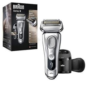 Braun มีดโกนไฟฟ้าสำหรับผู้ชายชุดที่9 9390cc โกนหนวดแบบเปียกและแห้งพร้อมทริมเมอร์เคราแบบป๊อปอัพสำหรับกรูมมิ่งกระเป๋าเดินทางเคสเงิน - Product Image 1