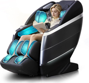 Ready To Ship Relax xRelife 4D Full Body MassageChair + Flexible 166 Reading Light 18 Massage Mode 11 Techniques <b>Zero</b> <b>Gravity</b> - Product Image 4