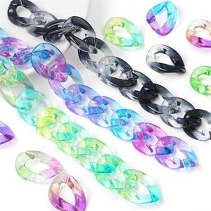 Chaîne à maillons en résine, finition lisse et polie pour un confort optimal, idéale pour les tendances de bijoux audacieux et volumineux, par CRAFT ZONE EXPORT - Product Image 4