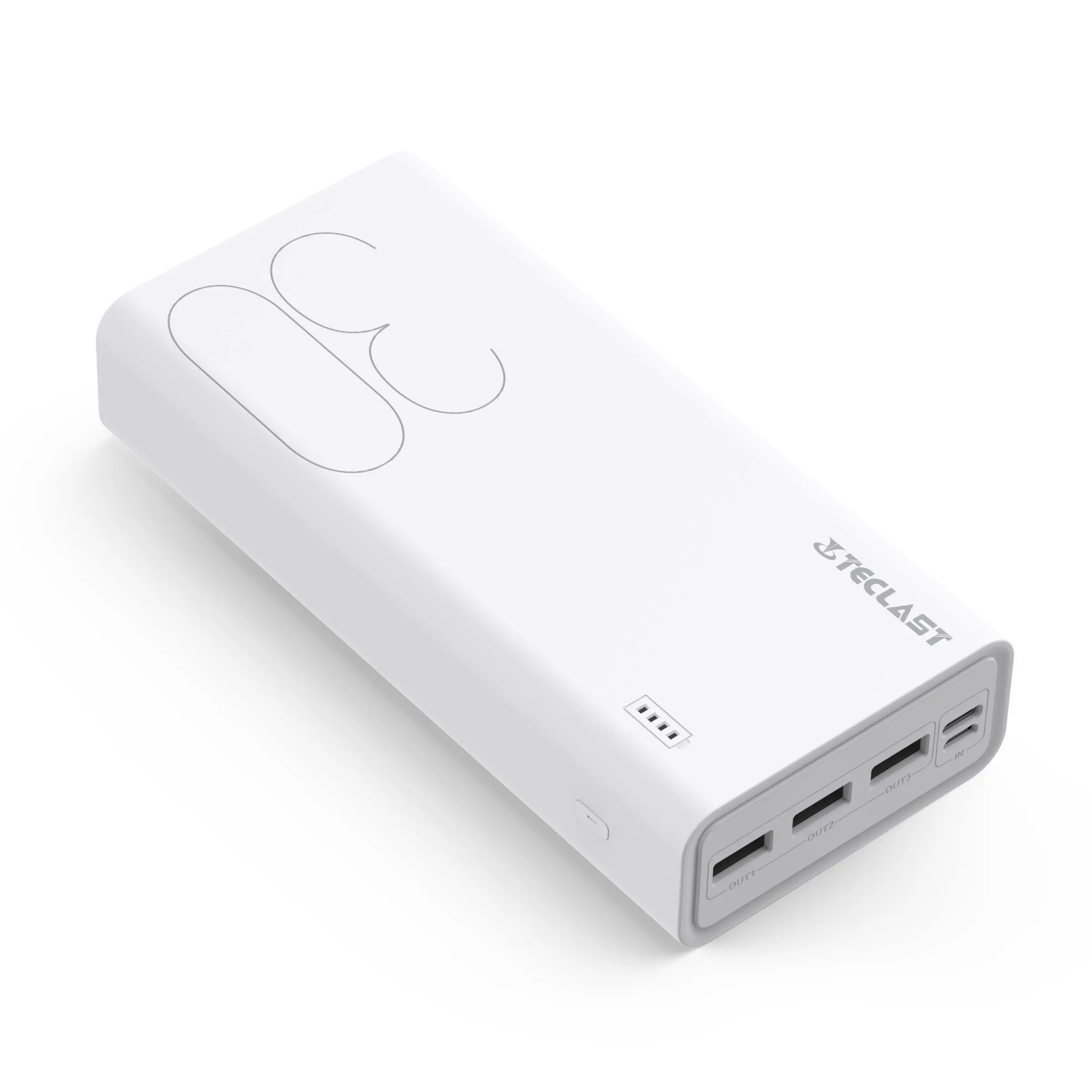 2023 nouveau Teclast à venir personnalisé Charge rapide 18W 22.5W 65W 40000mAh 30000mAh 20000mAh, 10000mAh batterie externe sans fil Portable