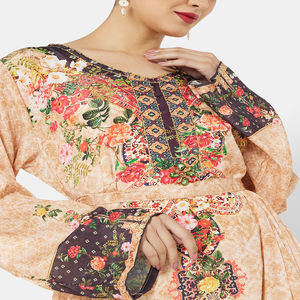 CEINTURE ABAYA MULTICOLORE EXCLUSIVE À DUBAÏ CAFTAN VÊTEMENTS DE SOIRÉE FARASHA STYLISH CAFTAN TENDANCE - Product Image 3