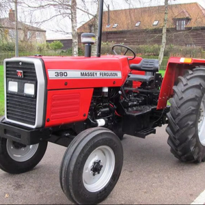 Massey Ferguson 390 2WD Kubota Engine Wheel Tractor 100HP Tracteur sur chenilles/à pied d'occasion pour les fermes, y compris le roulement du moteur de la boîte de vitesses - Product Image 1