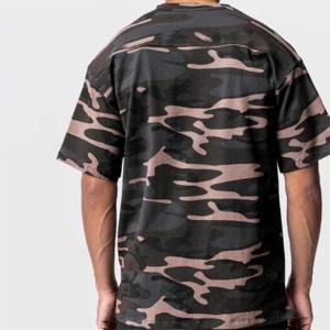 T-shirt à manches courtes camouflage pour homme-T-shirt à motif camouflage tendance pour aventures en plein air et tenues décontractées - Product Image 6