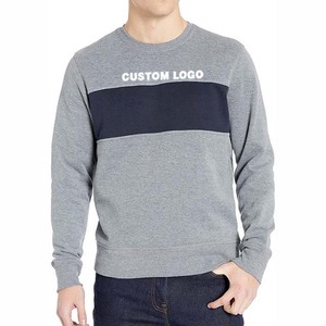 เสื้อสเวตเชิ้ตผ้าถักคุณภาพสูง โพลีเอสเตอร์ 65% ผ้าฝ้าย 35% ทรงโอเวอร์ไซส์ ไซส์ XS-5XL สีพื้น สำหรับฤดูหนาว ขายส่ง ออกแบบตามสั่งสำหรับผู้ชาย - Product Image 3