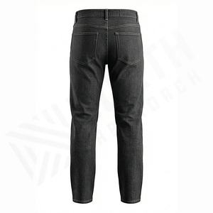 Pantalons en jean décontractés pour hommes de haute qualité, légers, respirants, denim, OEM, prix bas, options de taille plus, pantalons, couleur personnalisée - Product Image 2
