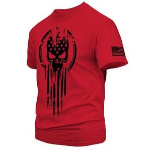 2025 nuevo elegante OEM personalizado hombres Regular Fit manga corta 100% algodón cuello redondo Camiseta de alta calidad logotipo personalizado Unisex - Product Image 5