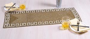 Christmas Decorative and Leaves Design Beaded <b>Runner</b> Placemat <b>Dining</b> <b>Table</b> Fancy Mat Handmade Decorative <b>Runners</b> for Wedding - Product Image 5
