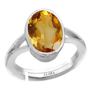 NOVAMART Fine Certified Natural <b>Citrine</b> Sunela Gemstone <b>Rings</b> Oval Cut Diamond with Bezel Setting Everyday Wear Wholesale Export - Product Image 1
