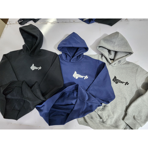 ชุดวอร์มโอเวอร์ไซส์สำหรับผู้ชายชุดวอร์มทรงหลวมมีฮู้ดสำหรับผู้ชายกางเกงวิ่งขนาดพลัสไซส์ออกแบบได้ตามที่ต้องการ - Product Image 6