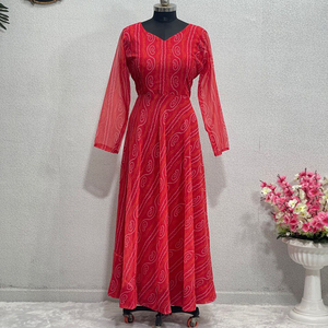 Super Hit girasol vestido adultos nuevo diseñador fiesta desgaste Sari tradicional Salwar Kameez Casual Lehenga Choli hecho vestido tela - Product Image 1