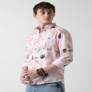 OEM Men's 100% Organic Cotton <b>Flannel</b> Shirt Turn-down Collar XL Plus Size Long Sleeve Casual Shirts for Teenagers - Product Image 4