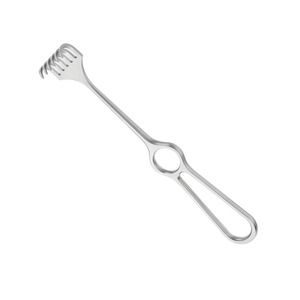 Écarteur de plaie Volkmann 8,34 po, 6 branches semi-affûtées, profondeur 16 mm, largeur 30 mm, écarteurs chirurgicaux - Product Image 1
