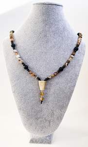 Exprés Recién llegado, collar de cuerno de buey de Búfalo, estilo Animal pulido, BoneJewelry, cuentas de diseño Natural, regalos de boda para mujeres y niñas - Product Image 5