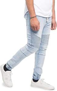 Pantalons en jean tendance pour hommes, nouveau design personnalisé, respirant, nouveau jean décontracté pour hommes - Product Image 4