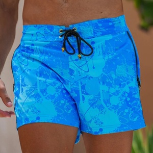 Nouveauté : Shorts de plage décontractés personnalisés pour hommes, séchage rapide, impression sérigraphique, fabriqués au Bangladesh - Product Image 3