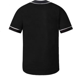 เสื้อเจอร์ซีย์เบสบอลถักนิตติ้งกีฬาแบบเงาวาวโดยทีมฟิตเนสประสิทธิภาพสูงดีไซน์คอกลมแบบเป็นทางการเพื่อความสำเร็จของทีม - Product Image 3