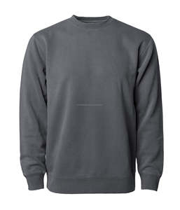 Sudadera Unisex de Peso Medio, 300 GSM, con Cierre, Teñida con Pigmentos, con Capucha, 80% Algodón, 20% Poliéster, Algodón Hilado en Anillo, Bordada - Product Image 1