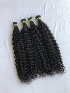 ผมต่อบริสุทธิ์ผมดัดลอนแบบ24นิ้วผมผู้บริจาคเดี่ยวผมชาวอินเดีย - Product Image 6