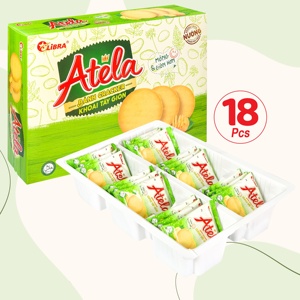 Craquelins croustillants de pommes de terre HALAL ISO ATELA 342G Emballage de boîte de Sachet de goût sucré salé Produit FMCG Vietnam Bon prix - Product Image 2