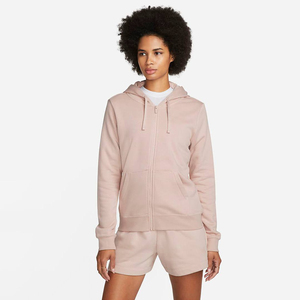 Zipper Thick Acid Wash Winter Heavyweight Hoodie Knit Plain <b>Fleece</b> Streetwear Long Sleeve Sport Wear Customizable Front Women - Product Image 6