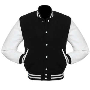 Nuevas chaquetas de invierno Unisex con botones para hombre, chaqueta universitaria transpirable de talla grande personalizada - Product Image 1