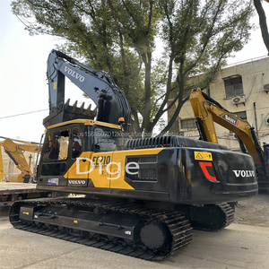 Excavatrice d'occasion Volvo EC210DL 21 tonnes Suède Excavatrice hydraulique lourde sur chenilles Volvo d'occasion d'origine de bonne qualité - Product Image 2