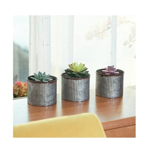 Maceta colgante de Metal para plantas, cubo de Metal para flores, maceta de cobre de tres niveles, soporte ovalado, Juego de 3 plantas para interior y exterior - Product Image 5