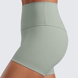 Pantalones cortos de Yoga de cintura alta para mujer Leggings transpirables de alta calidad, pantalones cortos sin costuras - Product Image 6