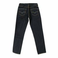 Jeans en denim délavé sur mesure avec logo, pour homme, été/hiver, coupe droite, taille plus, respirant, de haute qualité, écologique