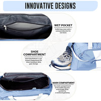 Sac de voyage durable conçu pour des performances, un confort et une utilisation durables sur le long terme, idéal pour les voyages d'entraînement sportif et les activités quotidiennes.
