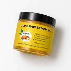 Mantequilla Capilar de Aceite de Batana Crudo de Marca Privada para Cabello Seco, Rizado y Encrespado, Fabricante Mayorista OEM - Product Image 1