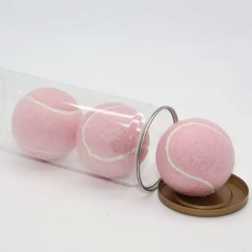 Pink Color Sports Soft Training Match Tennis Ball Best Selling