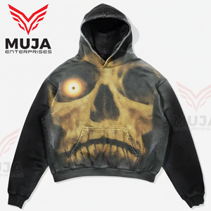 Sudadera con Capucha Personalizada para Hombre, Estilo Urbano, con Estampado Personalizado, Fabricación OEM y ODM - Product Image 6