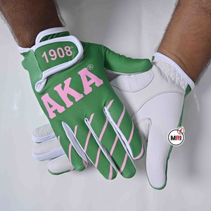 Vente en gros Gants de golf sport pour hommes Cabretta souple et respirant et cuir de mouton PU noir main gauche et droite - Product Image 5