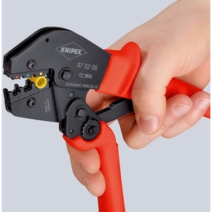 KNIPEX 250mm <b>Wire</b> Crimpers 0.5-10mm (AWG 20-7) 558g High Quality - Product Image 5