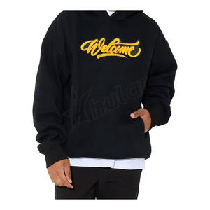 Sweat à capuche zippé sur mesure OEM pour homme, 100 % coton, molleton français, brodé, surdimensionné, lourd, pour l'automne et l'hiver - Product Image 6