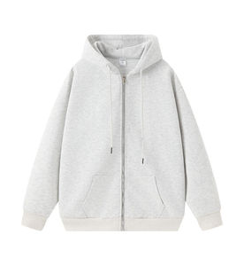 American Hoodie Heavyweight Washed 100% Cotton Zip-Up Pullover con patrón Long Hooded para hombres Mejor precio - Product Image 1